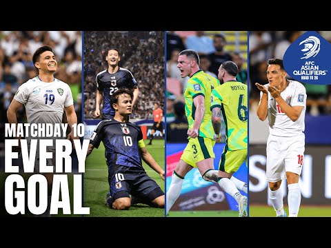 Goal by Goal 🍿 – The final day of Round 3! | Every Goal – MD 10 | AFC Asian Qualifiers™ Road To 26