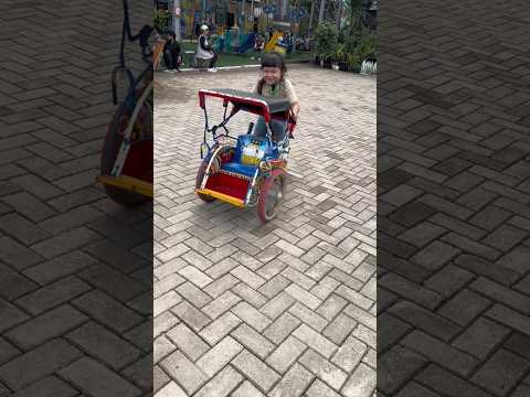 naik becak mini