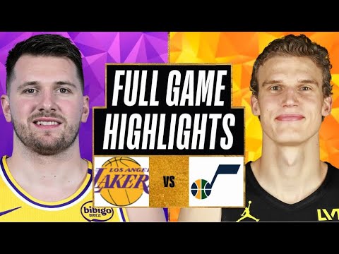 Los Angeles Lakers vs. Utah Jazz Full Game Highlights | Feb 10 | 2025 NBA Highlights