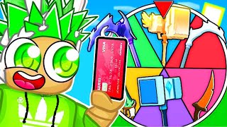 Ich DREHE am VERBOTENEN GLÜCKSRAD in Roblox!!