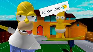 ¡SOBREVIVI A HOMERO en ROBLOX!😭👀 | YOU vs HOMER