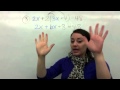 Combining Like Terms and Operations