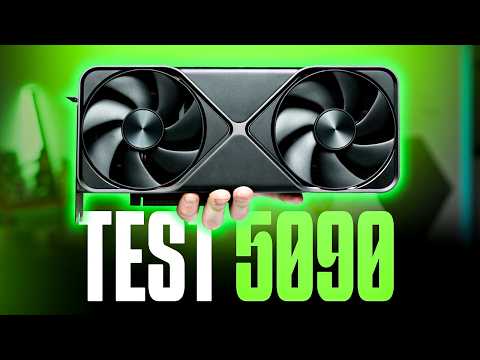 NAJSZYBSZA KARTA - TEST GEFORCE RTX 5090