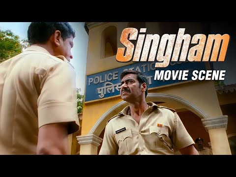 Ajay Devgn Ki Dahaad | Singham | Movie Scene