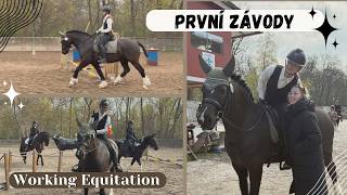 Vlog // Naše první závody WORKING EQUITATION!!