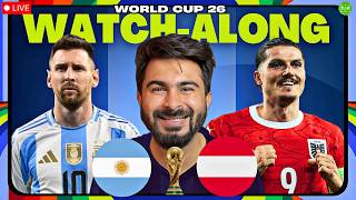 Argentina v Austria FIFA World Cup LIVE Watchalong | TFHD