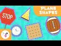Exploring Geometric Plane Shapes for Kids
