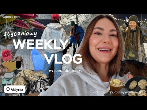 WEEKLY VLOG❄// vibe na 2025 ☕︎ / sernik lotus w 10min / aktualizacja budowy / traktor, gry i chill 🎮