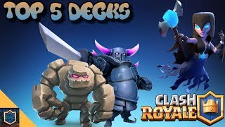Top 5 Clash Royale Decks | Everything Royale Episode 12 | Clash Royale Meta Decks | Discussion