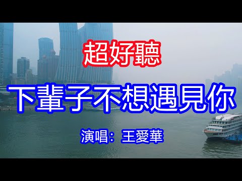 天呀！太好聽了，6月王愛華超火傷感情歌《下輩子不想遇見你》，獨特的嗓音，單曲循環聽不夠！不該鬼迷心竅愛上你，偏偏還想走進你心裡！唱的撕心裂肺，聽得痛哭流涕！重慶風景！傷感情歌！療癒情歌！