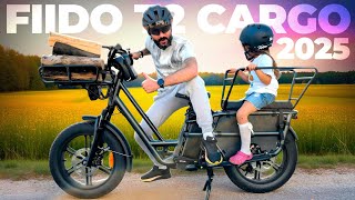 INÉDITA Bike elétrica! Rapidamente ESQUECES o carro! Fiido T2 Cargo 2025