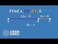 Segment Addition Postulate Challenge