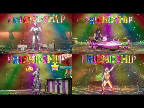 Mortal Kombat 11 - ALL FRIENDSHIPS (MK11 Ultimate) All Characters Friendships @ 1440p ✔