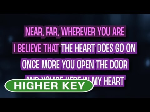 My Heart Will Go On (Karaoke Higher Key) – Celine Dion