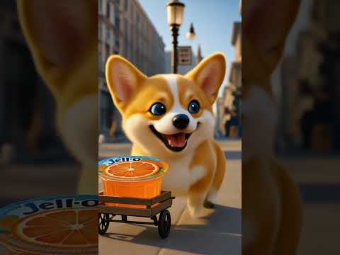 Cute Dog's Shopping Trip! Buys GIANT Orange Jelly, Owner's Grateful Spoonful is Heartwarming! 🍊🐶 💖