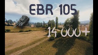 EBR 105 s asistencí přes 14 000 | WoT replay - #02 |  Antonek