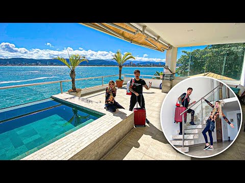 TOUR PELO NOSSO NOVO APARTAMENTO NA PRAIA!
