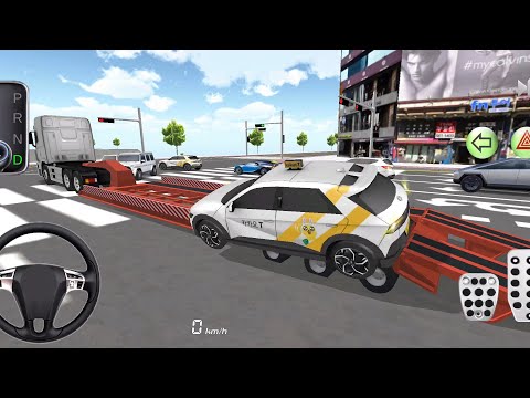 New G3 Car Transport Truck Driving City Parking | 3d driving class android game #games #cargame