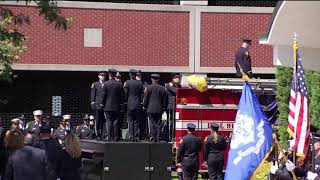 Funeral for fallen firefighter Raymond Moreau