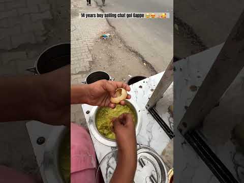 14years old boy hardworking🥹selling GOLGappa🥵😋#food#shorts#golgappa#hardworking#trending#ludhiana