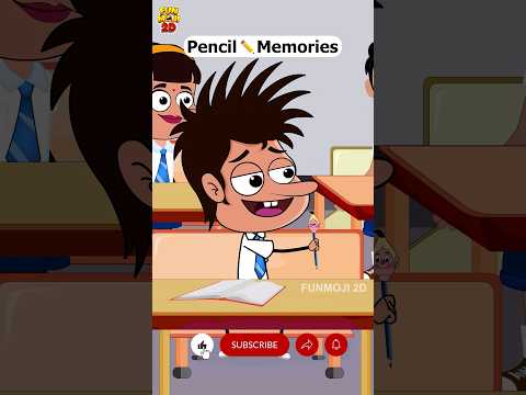 zeebomba pencil 🤩🤣#funmoji2d #funmojicomedy #comedy #villagecomedy #shorts #friends #shortvideos