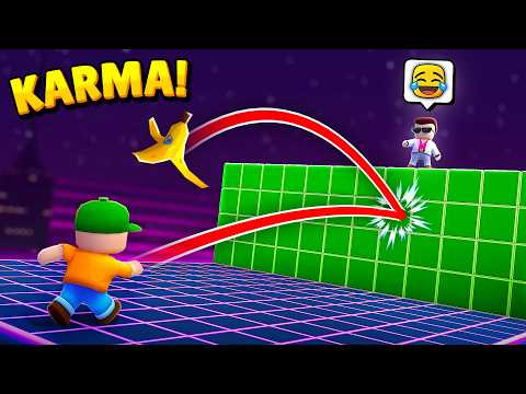 TOP 100 KARMA MOMENTS IN STUMBLE GUYS!