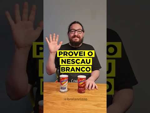 PROVEI O NESCAU BRANCO | Braian Rizzo