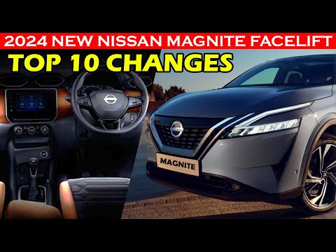 2024 NEW NISSAN MAGNITE FACELIFT ✅ TOP 10 CHANGES & FEATURE UPGRADES 🤩