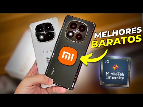 TOP 10 MELHORES Celulares XIAOMI para COMPRAR em 2025! (SOMENTE OS MELHORES)