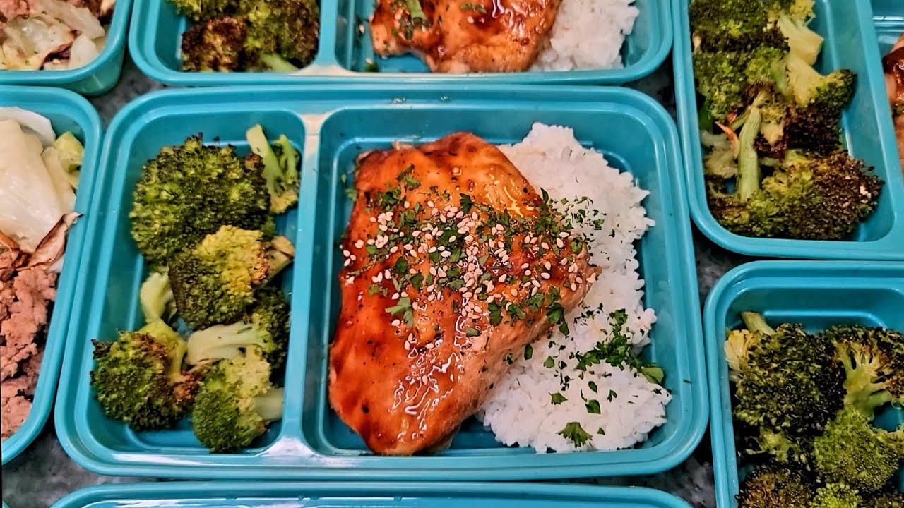 Workweek MEAL PREP Easy Chicken Teriyaki Meal Prep