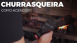 Como acender a Churrasqueira - Tutorial Completo + Burguer 4 Queijos