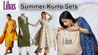 Summer Kurta Sets from Libas🌸 || Giveaway winner announcement🏆 || Rugees Vini #libas