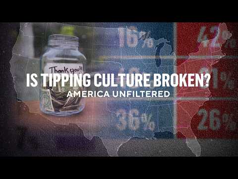 YouTube video thumbnail: Americans Get Honest About Tipping Culture