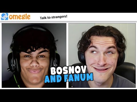 Bosnov And Fanum On Omegle Again!