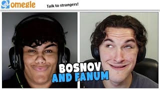 Bosnov And Fanum On Omegle Again!