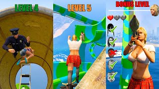 Tracey Water Slide Level 4, Level 5 & BONUS Level