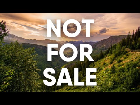 NO MORE PUBLIC LAND SALES