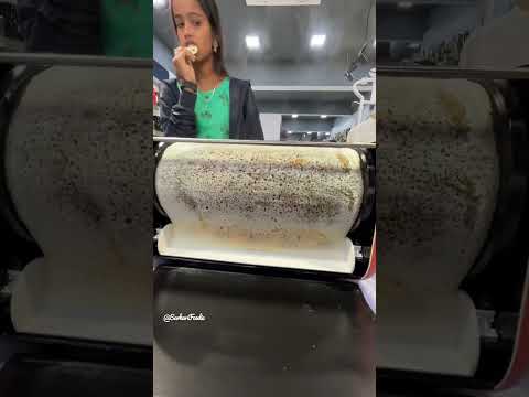 First Dosa printer #streetfood #shorts #sarkarifoodie