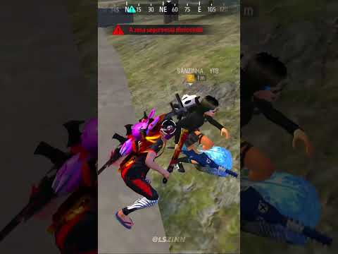TROLEI A SANZINHA TRATANDO ELA MAL A PARTIDA TODA E OLHA NO QUE DEU #freefire #shorts