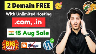 🔥2 Free Domains + Best Web Hosting 2025 🚀 Cheap Hosting for WordPress & Unlimited Hosting