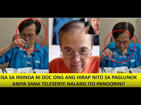 DOC WILLIE ONG  SA KABILA NG PAGKAKASAKIT ANG PAGMAMAHAL PADIN SA MGA FILIPINO ANG INIISIP