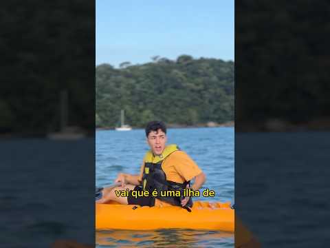 FOMOS REMANDO ATÉ A ILHA DAS COBRAS