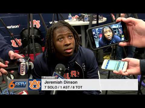 Jeremiah Dinson Press Conference vs. Georgia