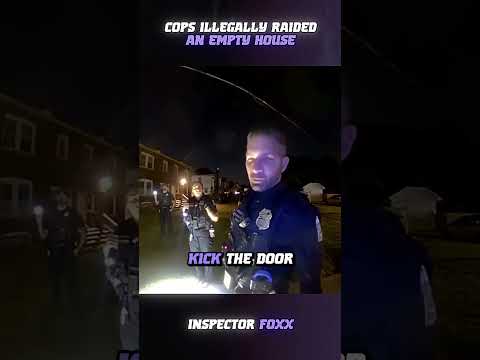 Cops Illegally Raided An Empty House