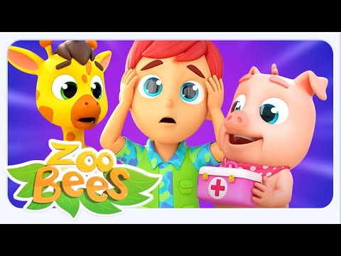 Boo Boo Song, Baby Is Sick, Nursery Rhymes and Cartoon Videos for Kids