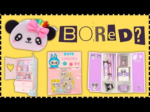BORED? Here’s What To Make When You're Bored! (Easy DIY Crafts)