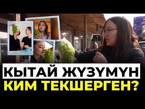 Кытай жүзүмүн ким текшерген?