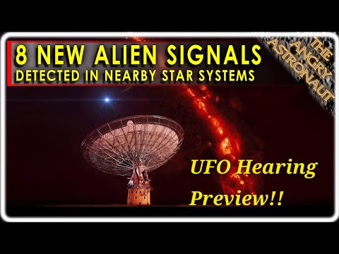 UFO Hearing Today!!  PLUS 8 NEW Extraterrestrial Signals detected in nearby star systems!