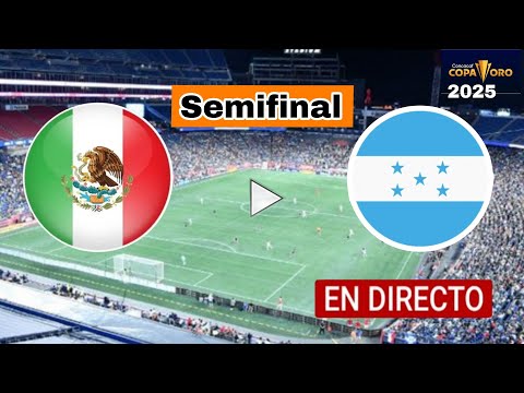 Honduras vs. México en vivo vía ESPN, hoy semifinal Copa Oro 2025 Honduras vs. México en vivo