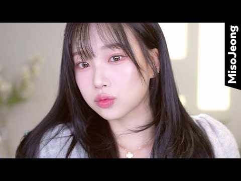 촉촉 속광✨ 투명 메이크업❣️눈 2배 커지는 아이돌 '사방트임' 방법 (피부 하얘지는 쿨톤 꼼수🫢)